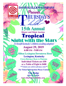Thursday Child's 2019 Tropical Night With The Stars