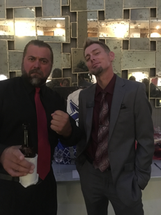 Michael Koske and Lee Vevoort actors Walking Dead